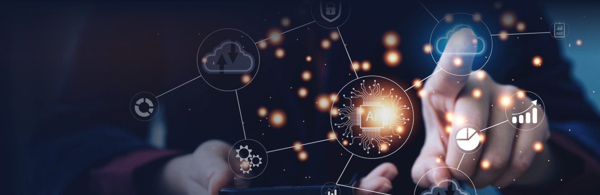 Artificial intelligence and cloud transformation network