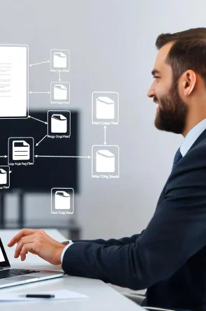 Consultant developing connected Claris FileMaker business applications