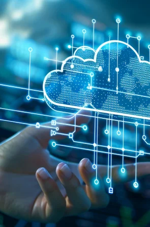 Connected cloud computing infrastructure and data services