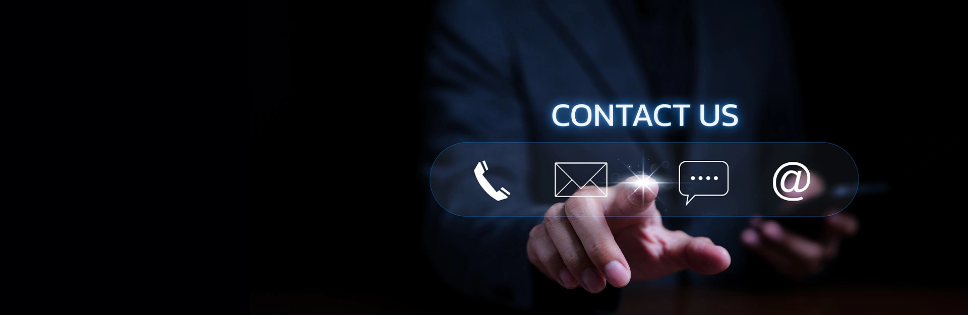 Contact Vision Stack by phone, email or message