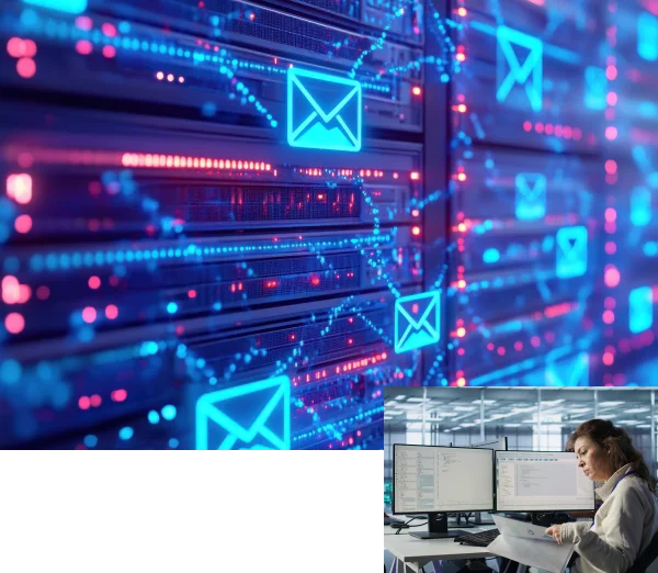 Managed web and email hosting infrastructure